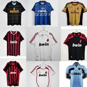 Classic Retro Player Fan Serie A 0607AC Inter Milan Lazio Football Sportswear-2262  