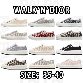 DIOR Walk'n'Dior Oblique low-top platform sneakers-5581  